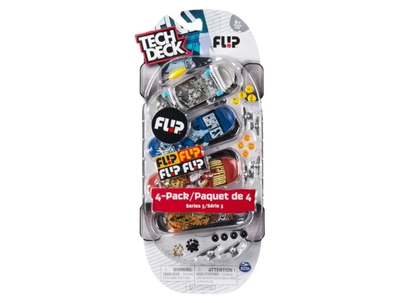 Tech Deck 4 Pack - assorted designs