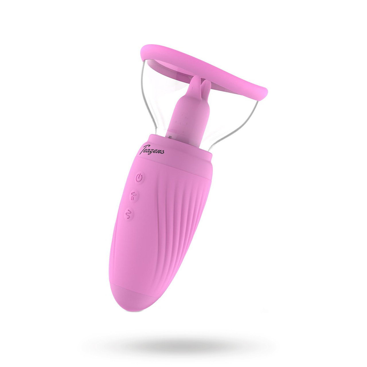 Teazers Suction Cup With Clitoris Vibrator Klitorispumppu vibraattorilla