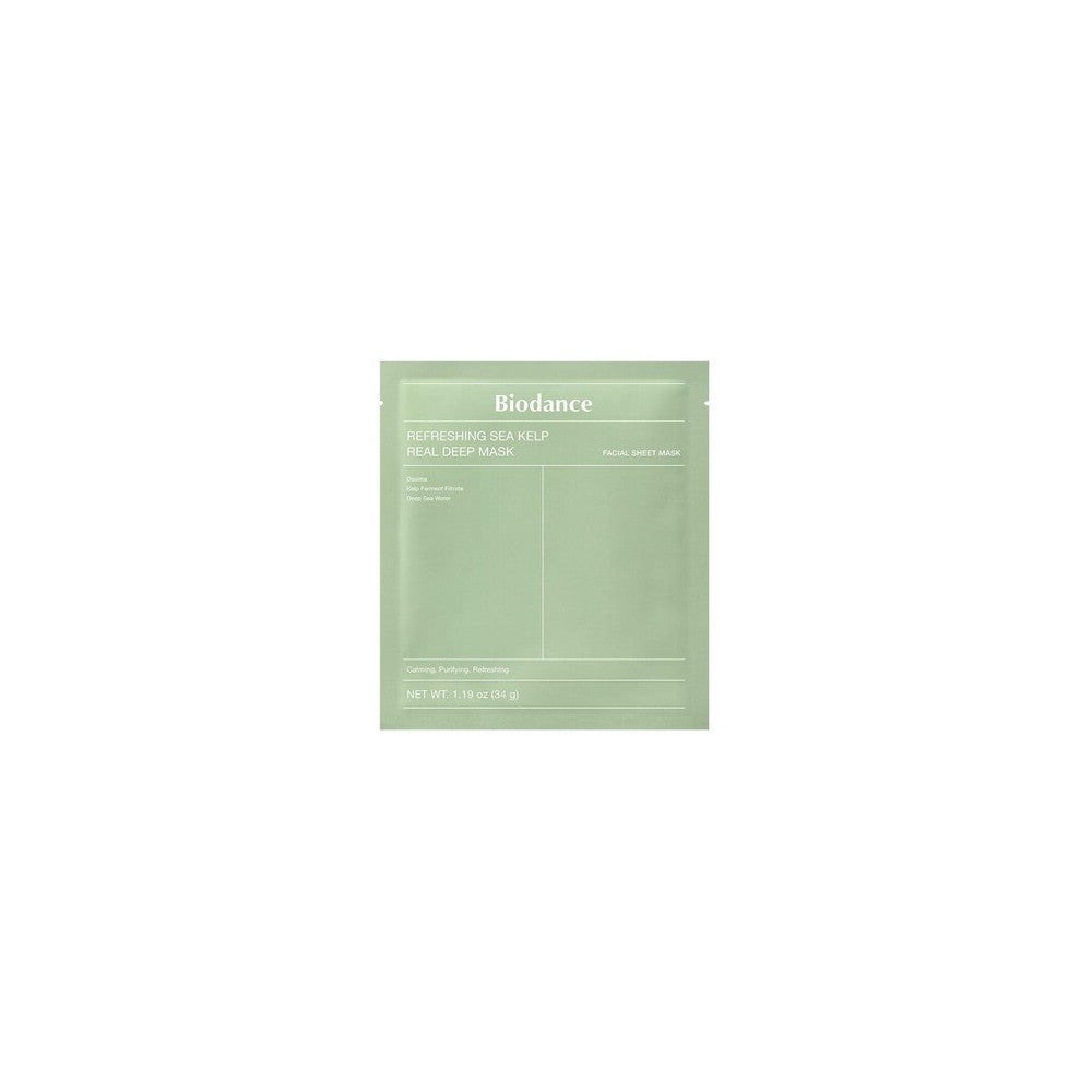 Biodance Refreshing Sea Kelp Maschera Viso Lenitiva Idratante 34g — Maschera viso