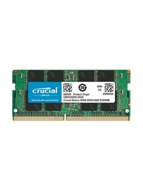 Crucial SO-DIMM 8 Gt (1 x 8 Gt) DDR4 3200 MHz, CL22 -muisti