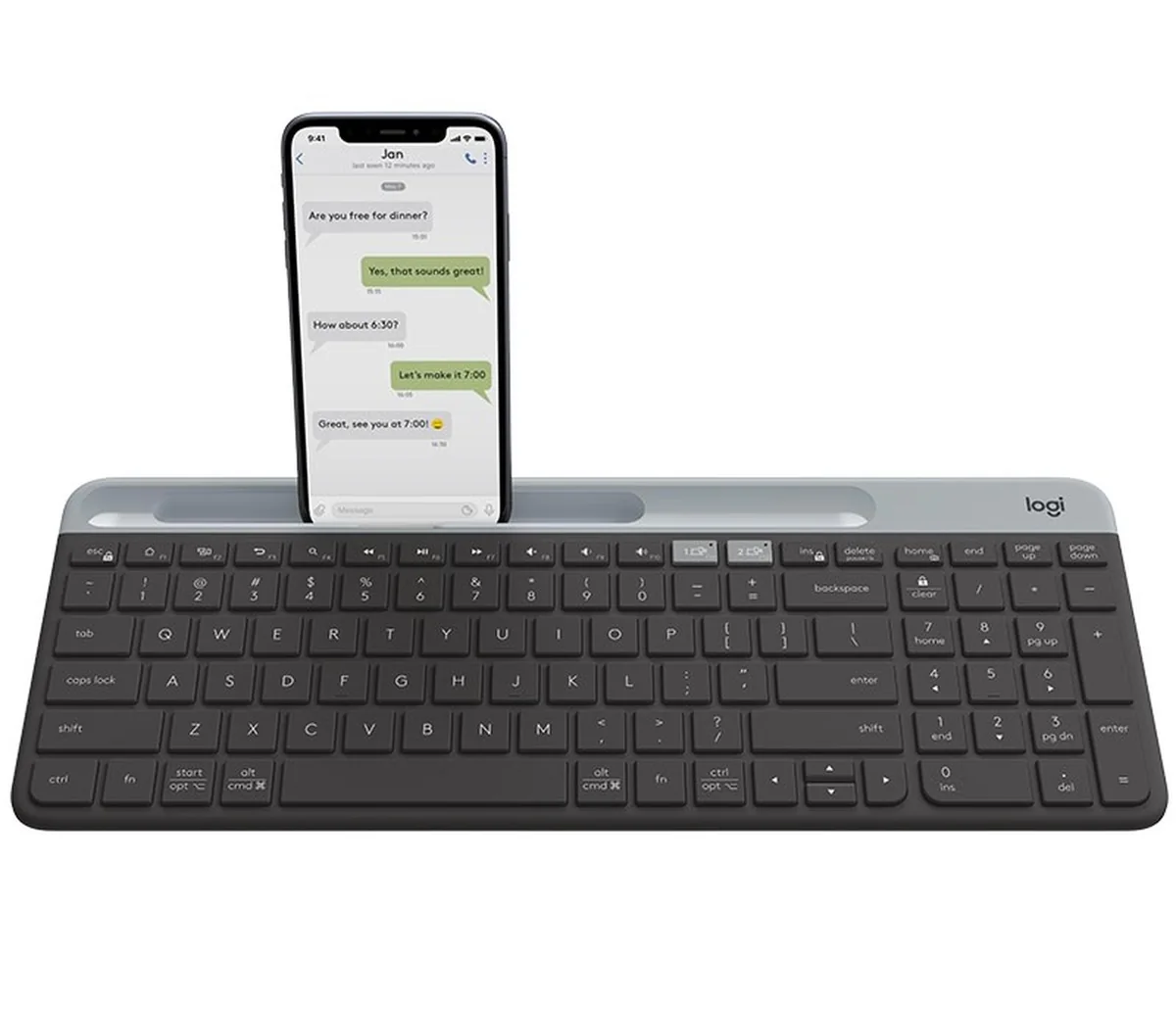Logitech Slim Multi-device K580 Langaton Pohjoismainen