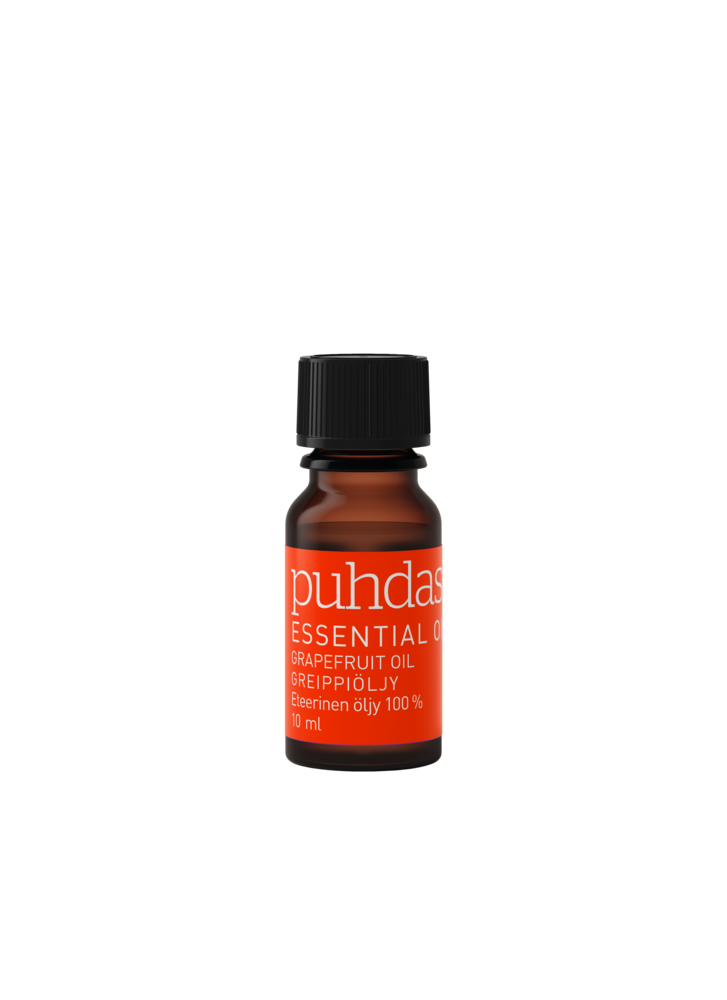 Puhdas+ 100% Eteerinen Greippiöljy 10 ml