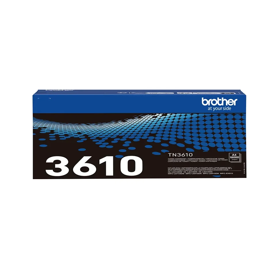 Brother TN3610 Ultra High Yield -laservärikasetti, musta