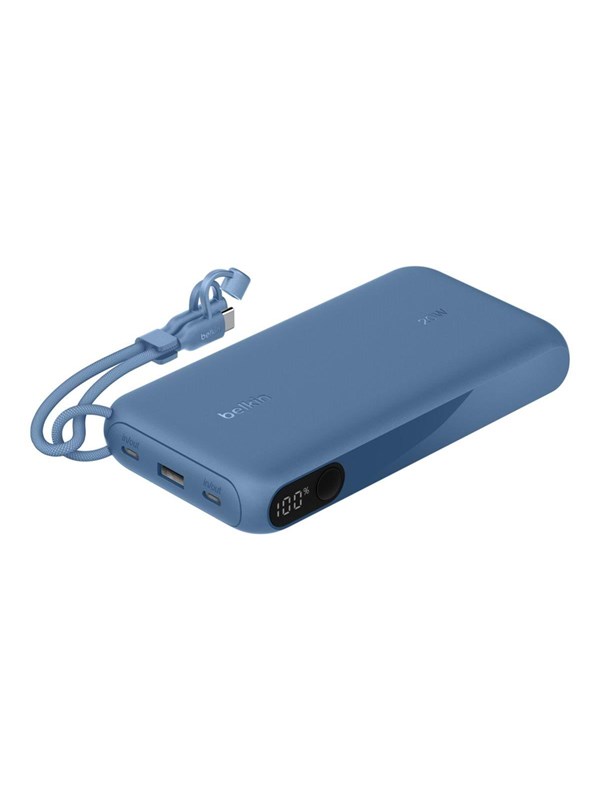 Belkin BoostCharge 20000mAh, 20W -varavirtalähde, Sininen