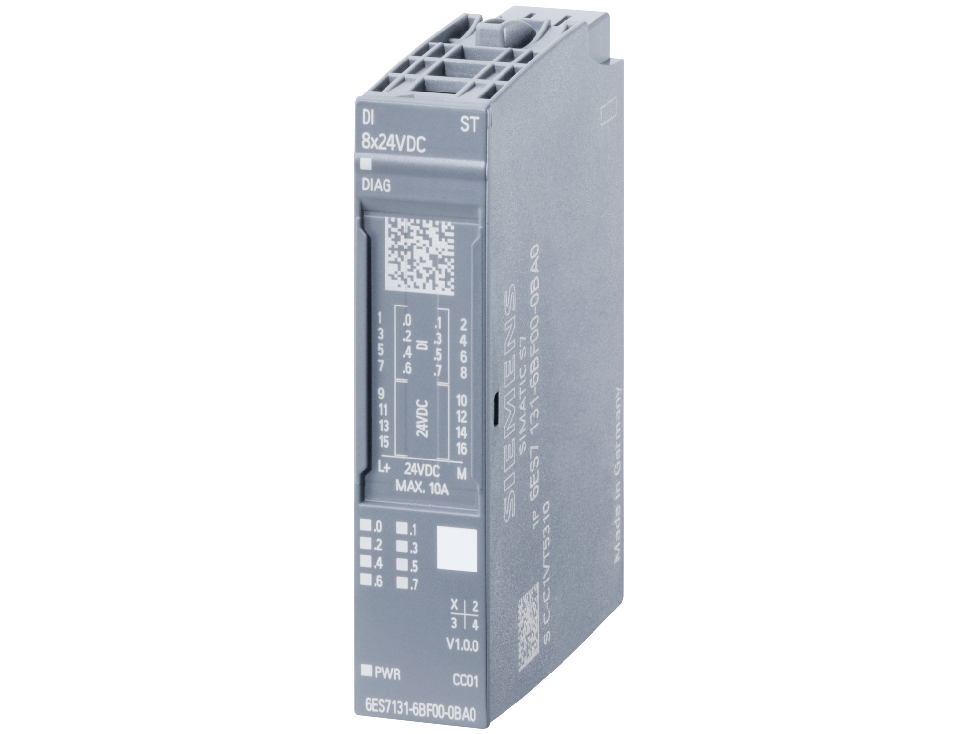 Siemens Et 200sp di 8x 24vdc hf 6es7131-6bf00-0ca0