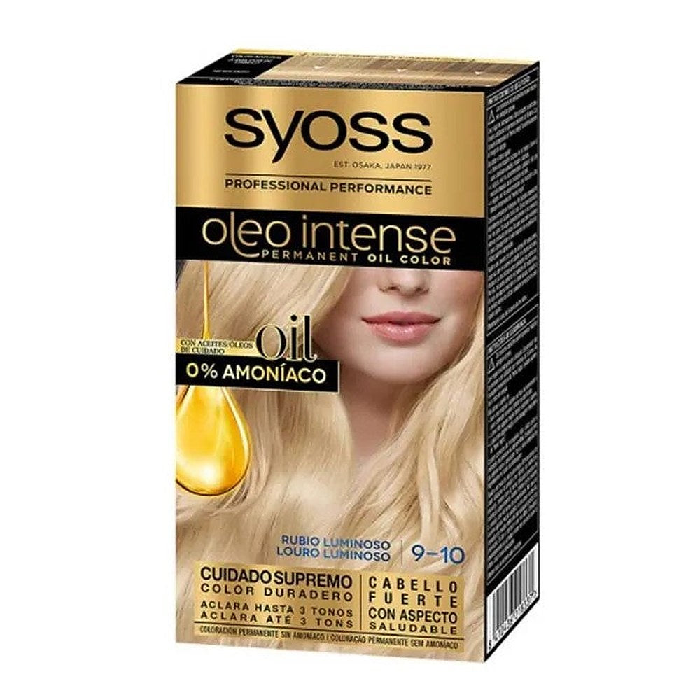 Syoss Oleo Intense Color Permanent 9-10 Bright Blonde