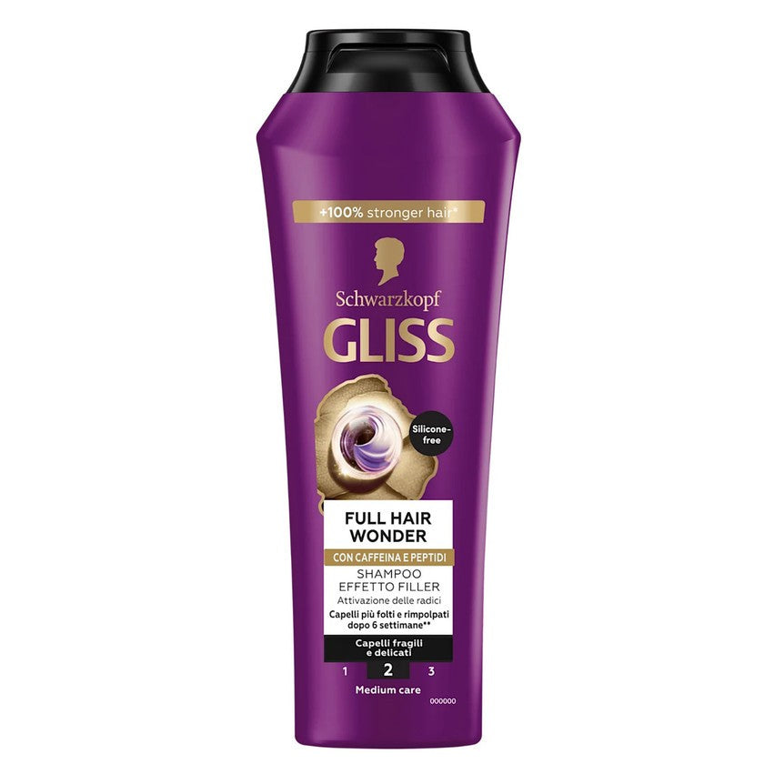 Gliss Shampoo Full Hair Wonder Filler-efekti 250 ml