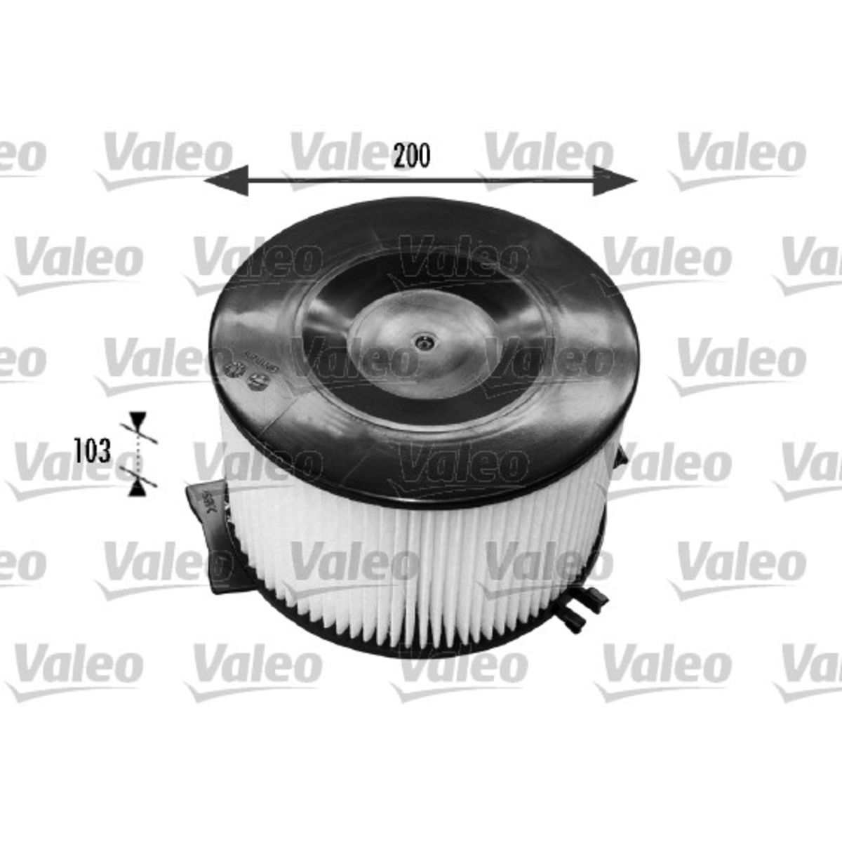 Suodatin, sisäilma VALEO 698794