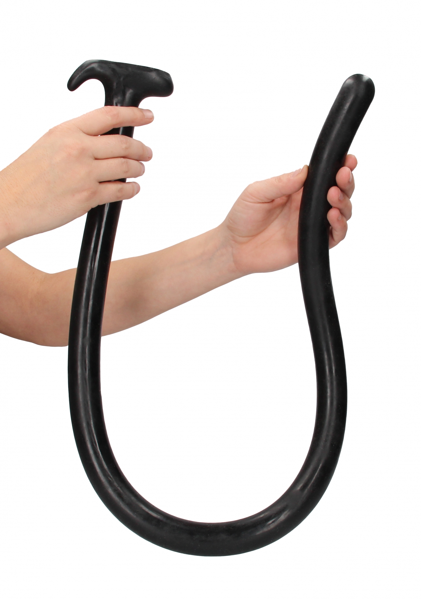 Ass Snake Dildo Black 100 cm Extra pitkä anaalidildo