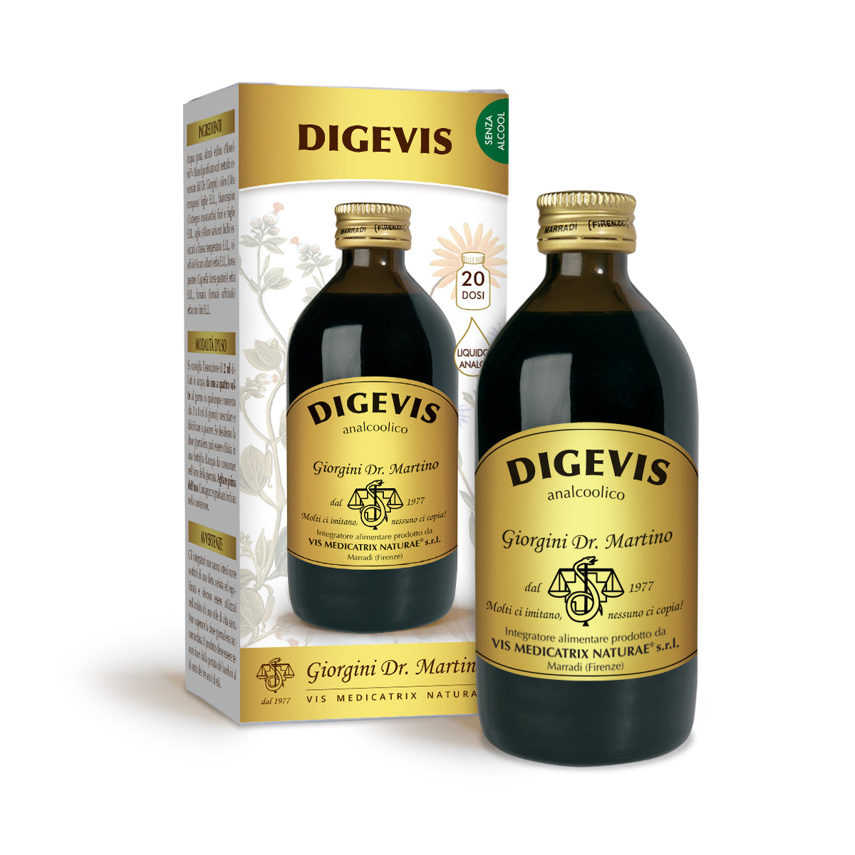Dr Giorgini digevis alkoholiton neste 200 ml