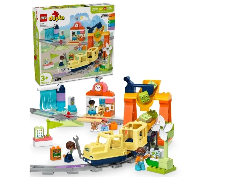 LEGO Duplo 10428 Suuri interaktiivinen paikallisjuna