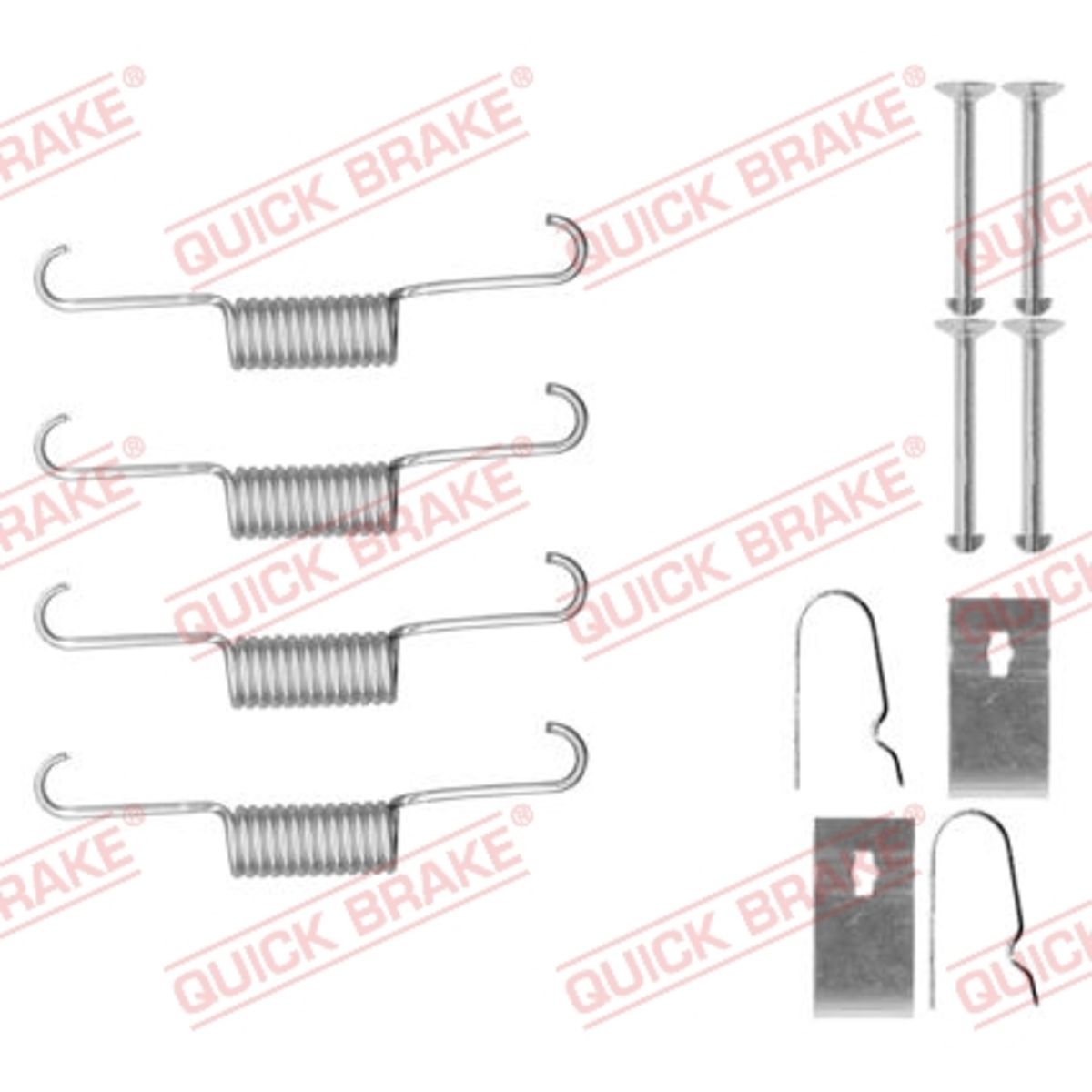 Tarvikesarja, seisontajarru QUICK BRAKE 105-0884