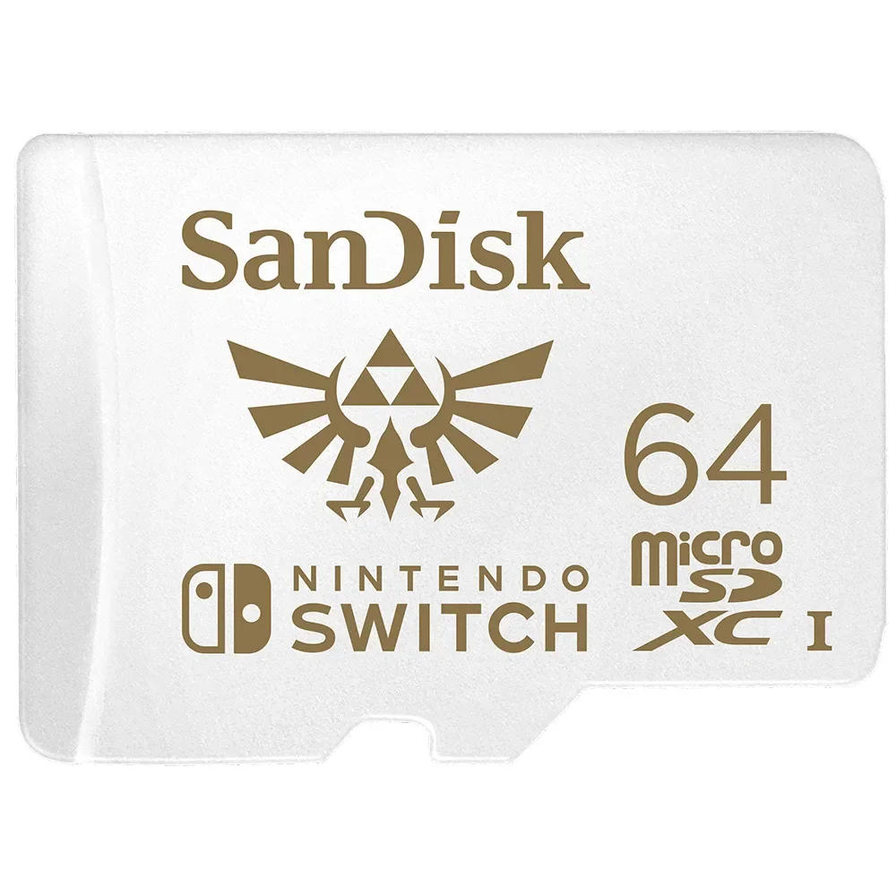 SanDisk 64 Gt MicroSDXC UHS-I U3 V30 A1 -muistikortti, punainen, valkoinen