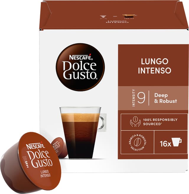 NESCAFÉ Dolce Gusto Lungo Intenso kahvikapselit (16 kpl)