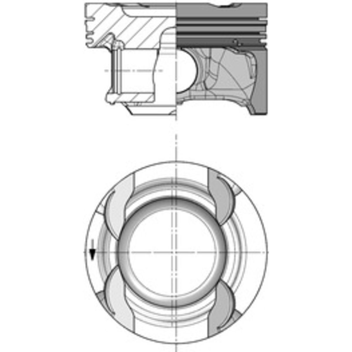 Männät KOLBENSCHMIDT 40853600