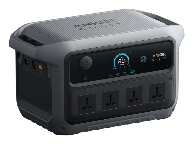 Anker SOLIX C2000 Gen 2 kannettava latausasema 2048 Wh 2000 W LiFePO4 musta/harmaa