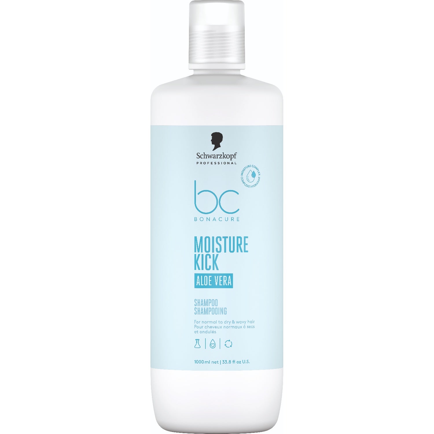 Schwarzkopf BC Bonacure Moisture Kick Shampoo Glycerol (U) 1000 ml