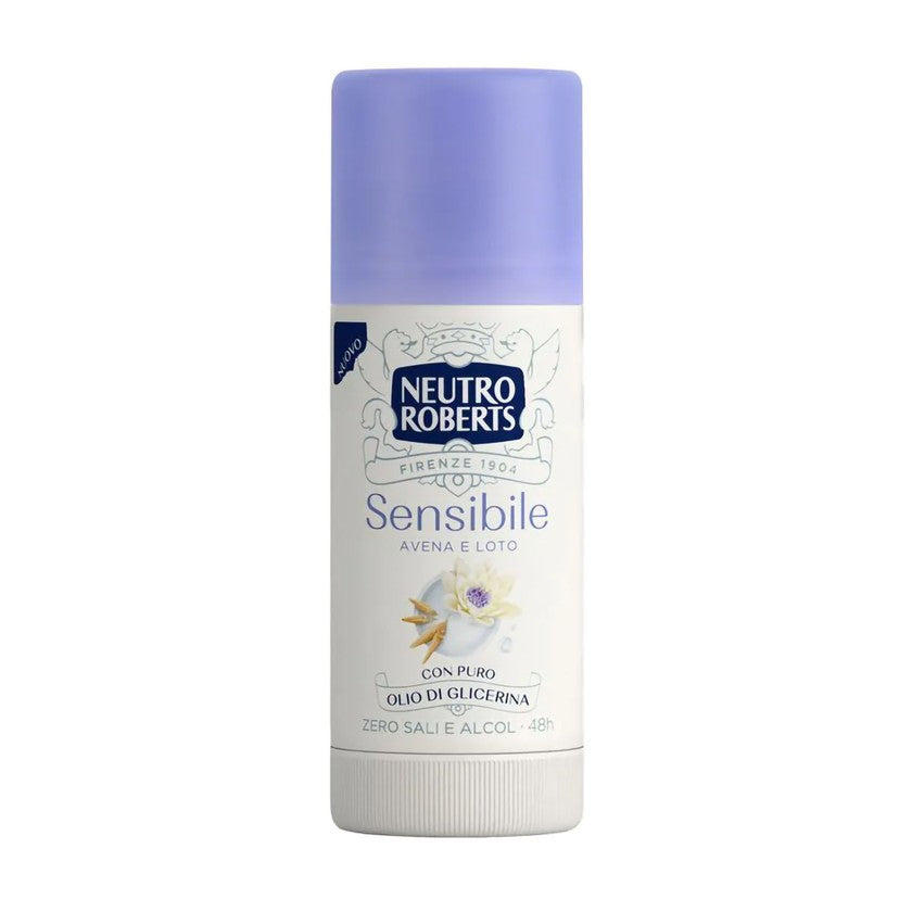 Neutro roberts Deodoranttipuikko herkälle iholle Kaura & Lootus 40 ml