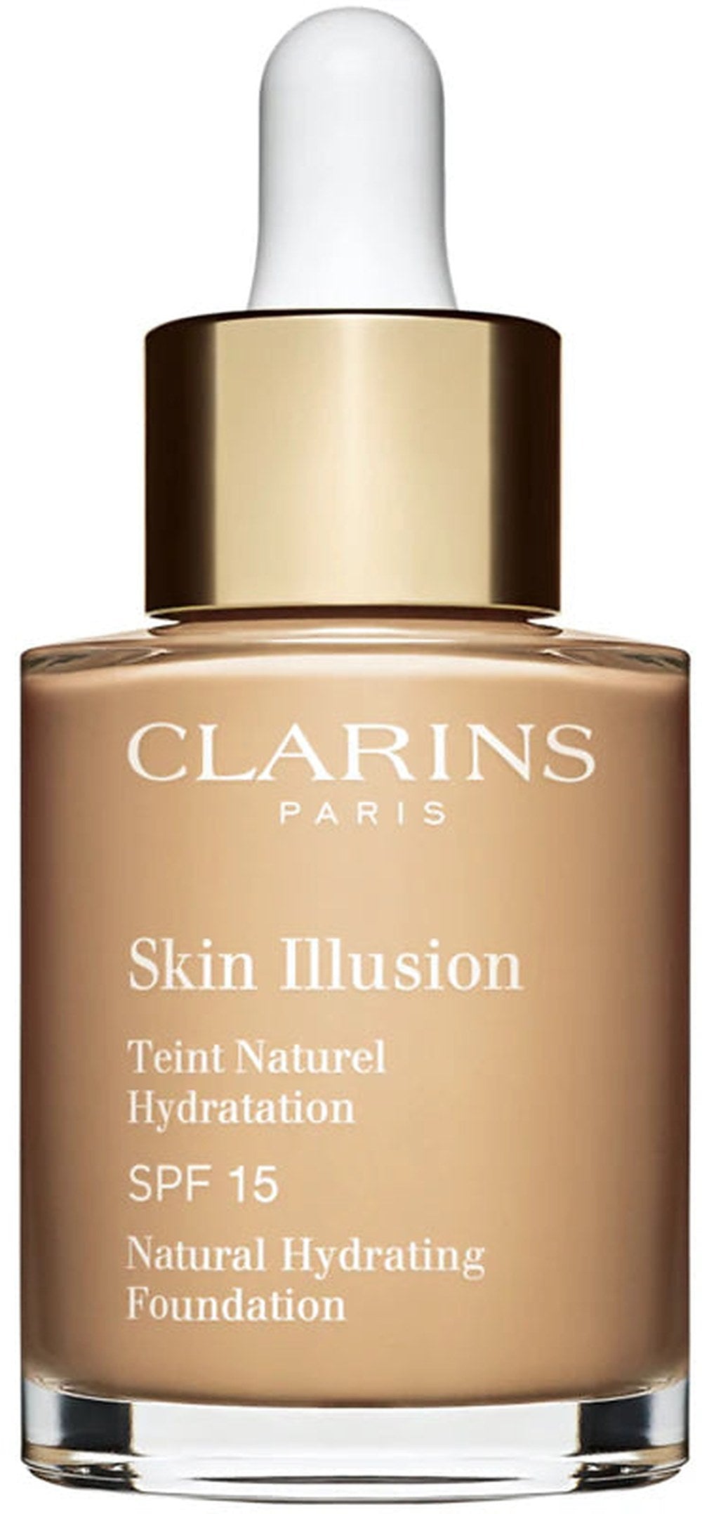 Clarins Skin Illusion Natural Illuminating kosteuttava meikkivoide SPF 15 Color 106N Vanilja 30ml