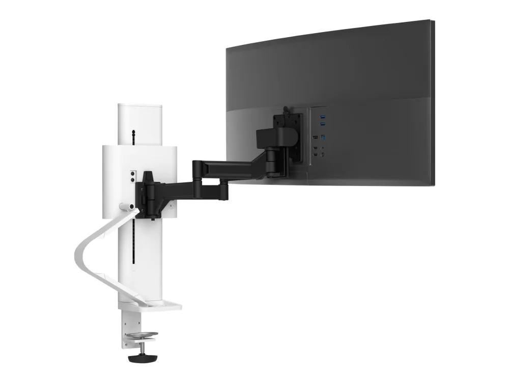 Ergotron TRACE 45-630-216, Puristin, 9,8 kg, 96,5 cm (38), 100 x 100 mm, Korkeudensäätö, Valkoinen