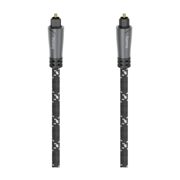 Hama TOSLINK -kaapeli, 3 m, musta