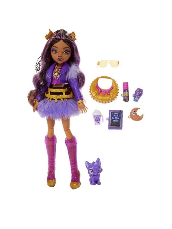 Monster High perusnukke Clawdeen Wolf