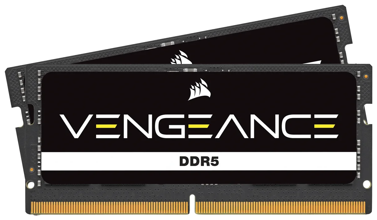 Corsair Vengeance SODIMM DDR5-2400 - 48GB - CL40 - Dual Channel (2 pcs) - Intel XMP - Musta