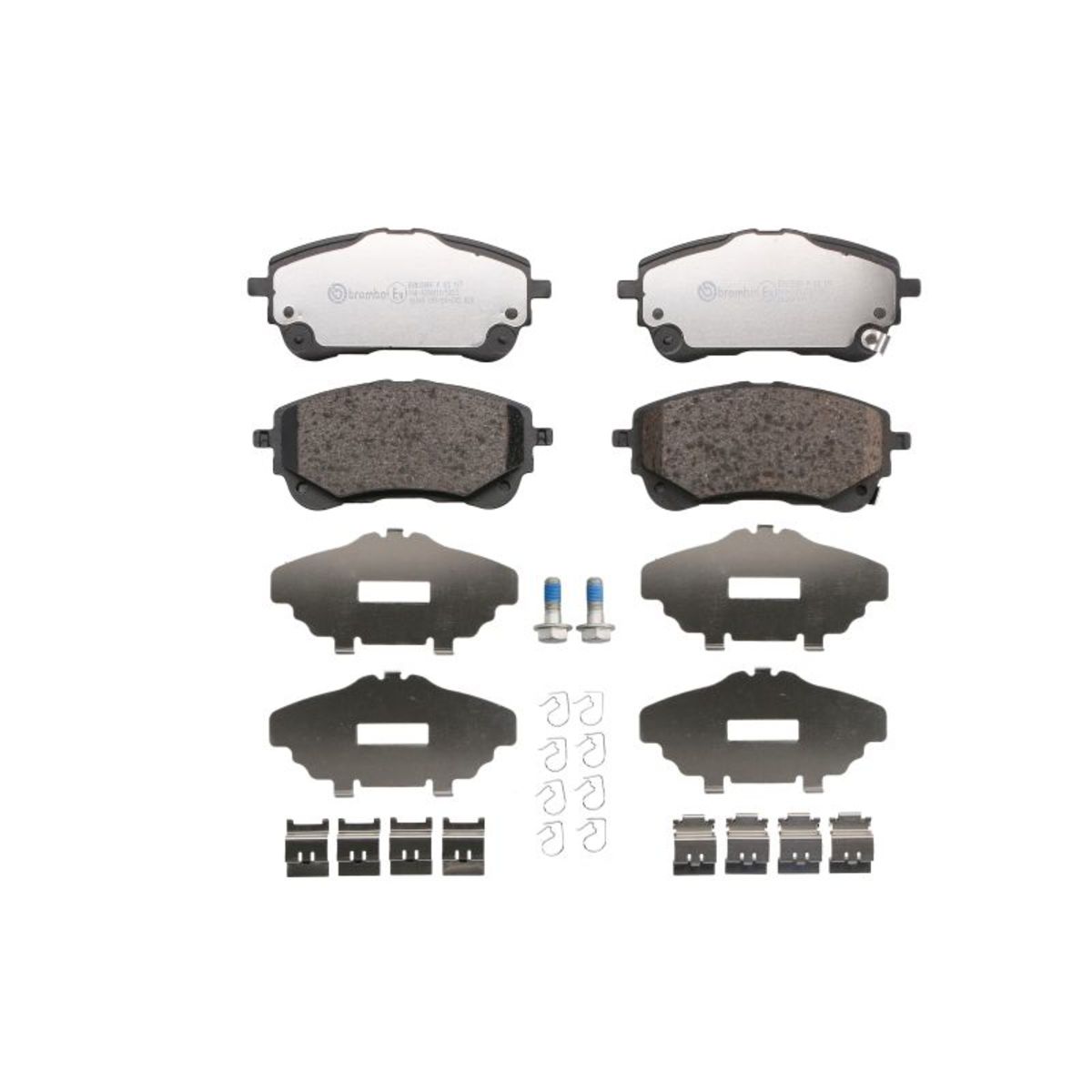 Jarrupalat, levyjarru BREMBO P 83 177