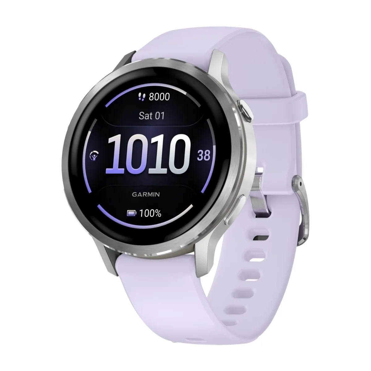 Garmin Venu 4 41 mm älykello (hopea/orvokki)