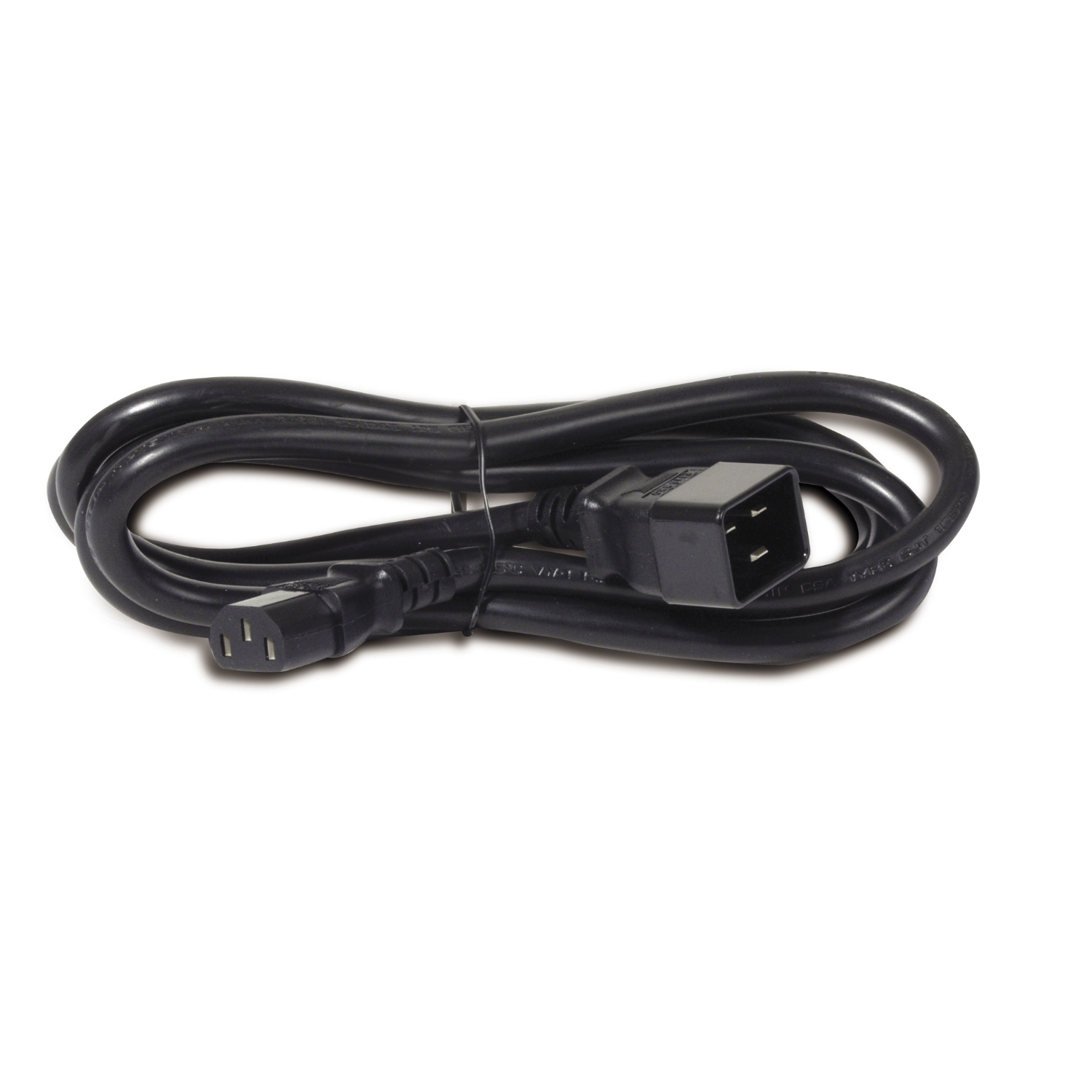 Apc C13/c20 2m Black C20 Coupler C13 Coupler 2m C20 C13 Musta