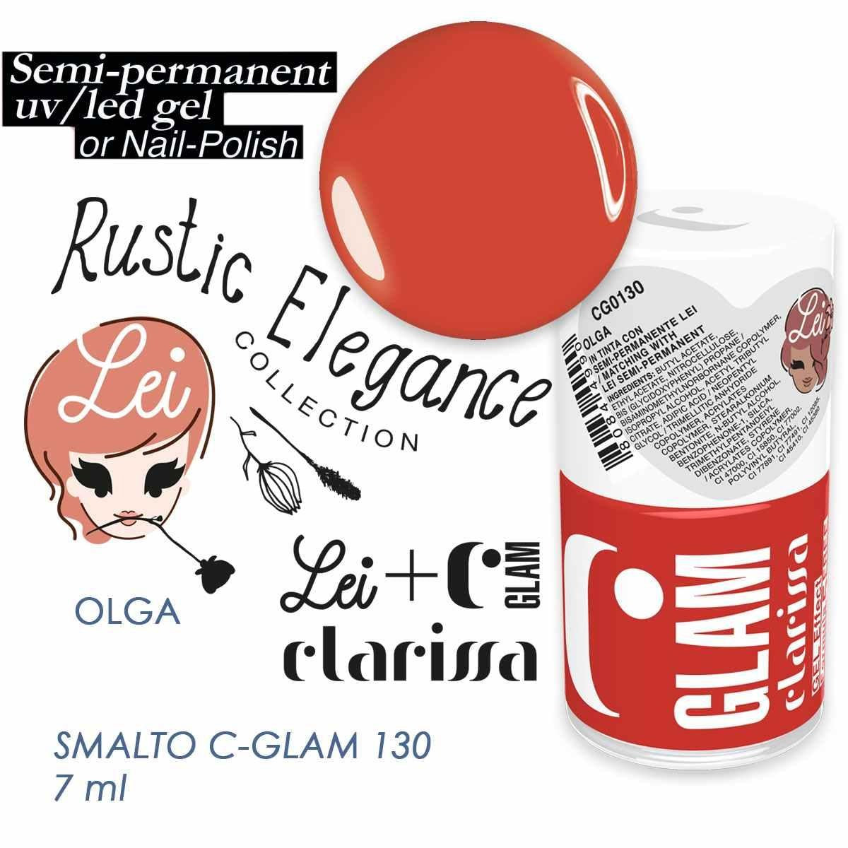 Clarissa 7ml kynsilakka c-glam 126 olga