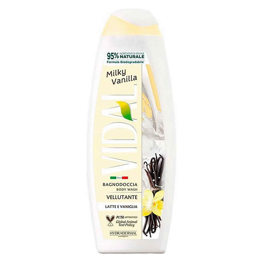 Vidal Vidal Suihkugeeli Milky Maitoa ja Vaniljaa 500 ml
