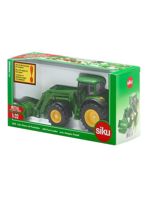 SIKU 1:32 John Deere Etukuormaimella