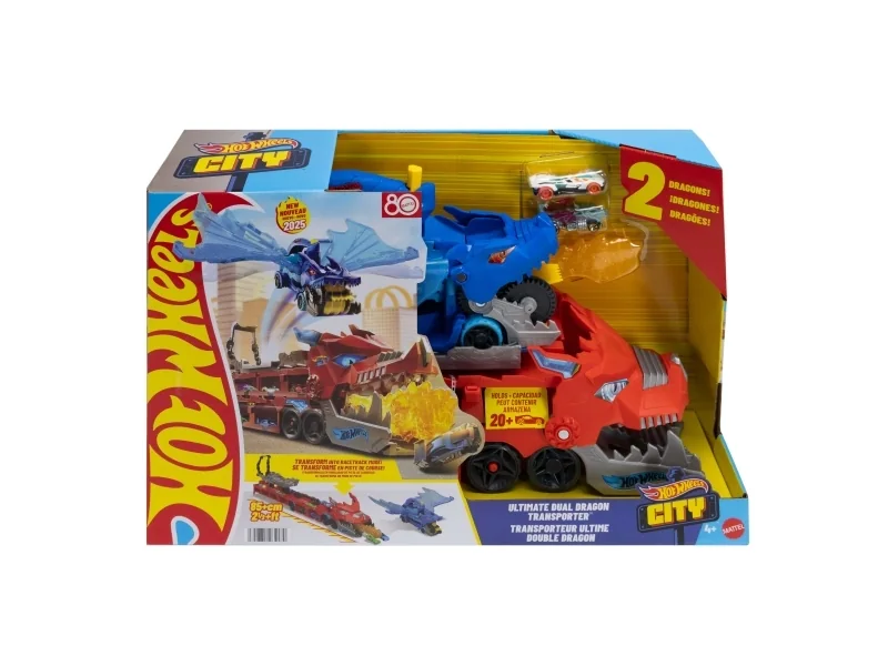 Hot Wheels City Ultimate Dual Dragon Transporter