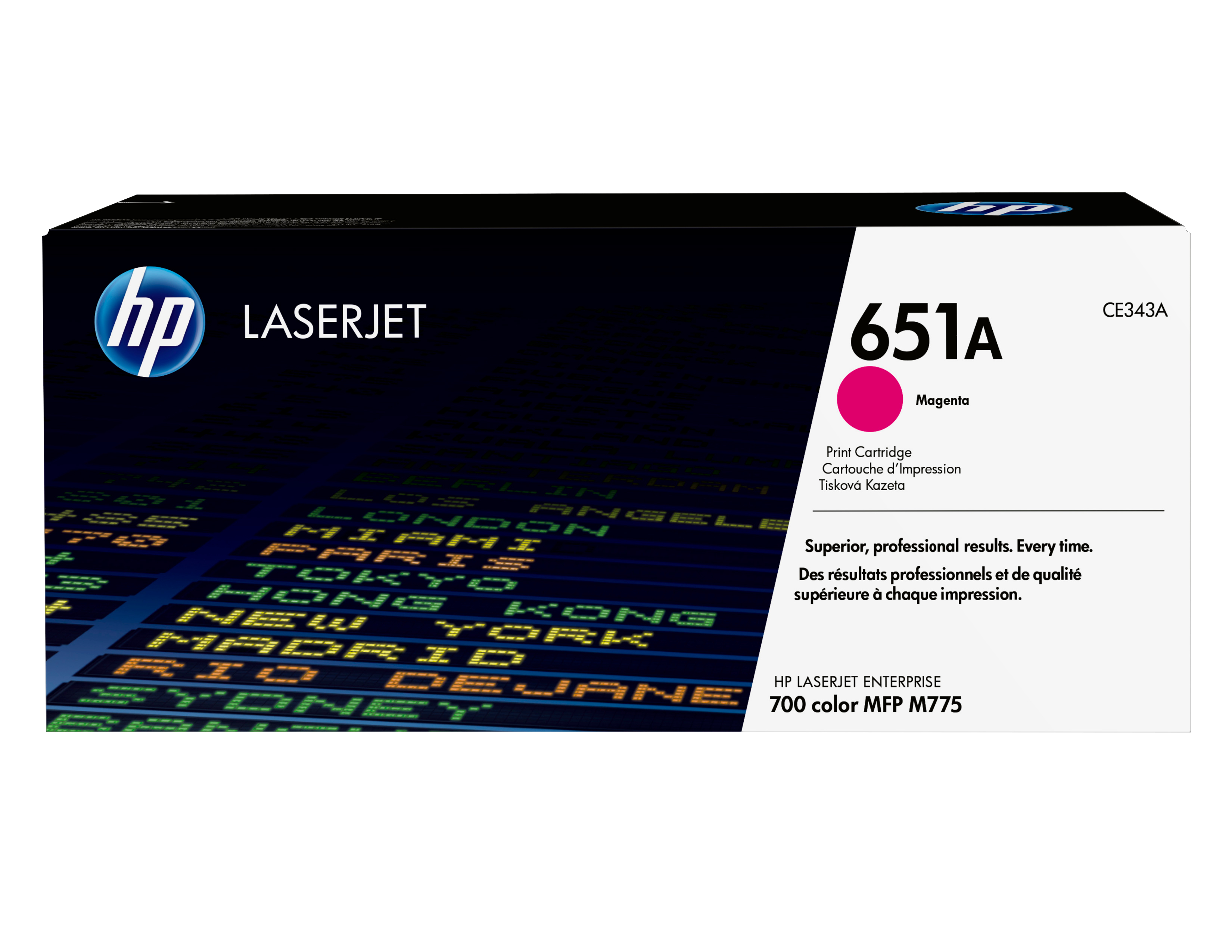 HP 651A-laservärikasetti, magenta