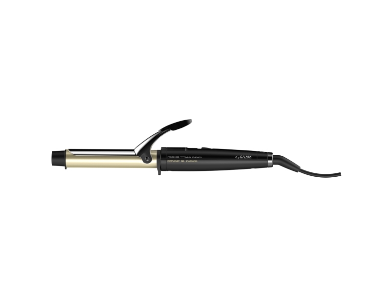 GA.MA GC1251 Dual Plates 25 mm -kiharrin, musta