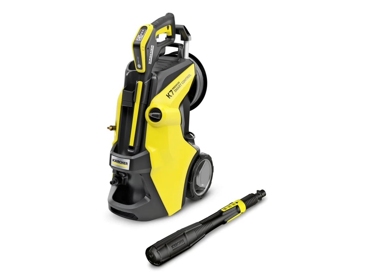 Kärcher K 7 Premium Smart Control Flex, Pysty, Sähkö, 10 m, 5 m, musta, Keltainen, IPX5
