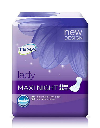 Tena Discreet Maxi Night 6 kpl