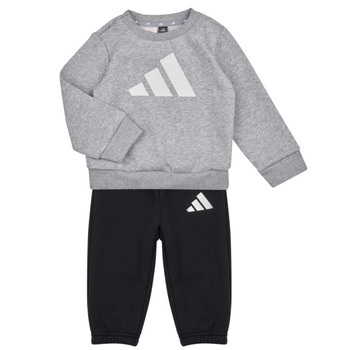 ADIDAS SPORTSWEAR Treenipuku 'Essentials' harmaa / musta / valkoinen