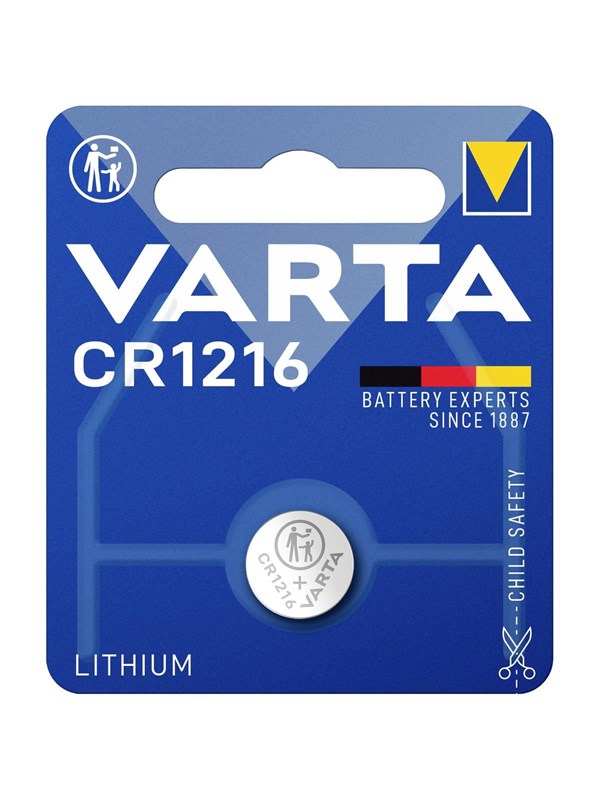 Varta Litiumparisto CR1216 1-läpipainopakkaus