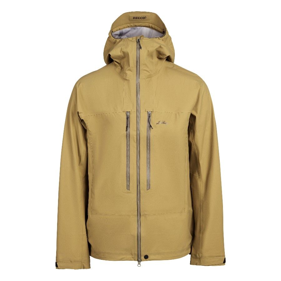 Lundhags Abisku Waterproof Jacket M, hiihtotakki, hay