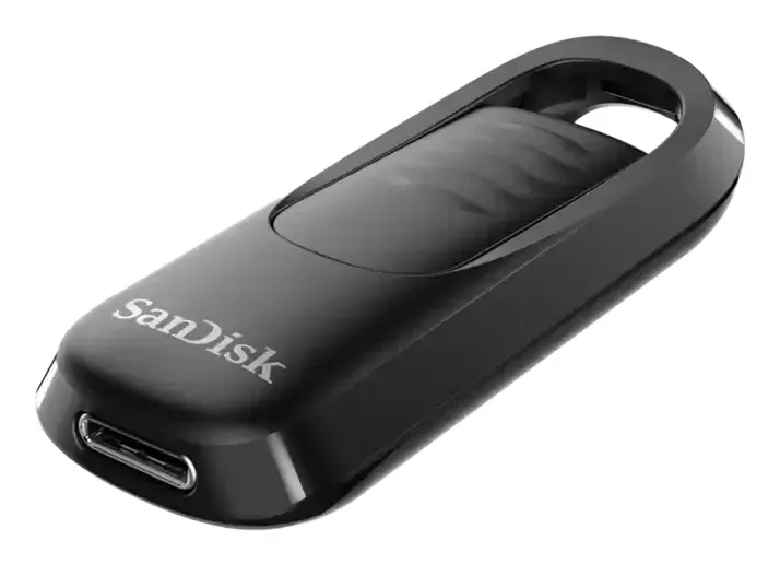 SanDisk Ultra Slider - USB-muistitikku - 64 GB - USB-C 3.2 Gen 1