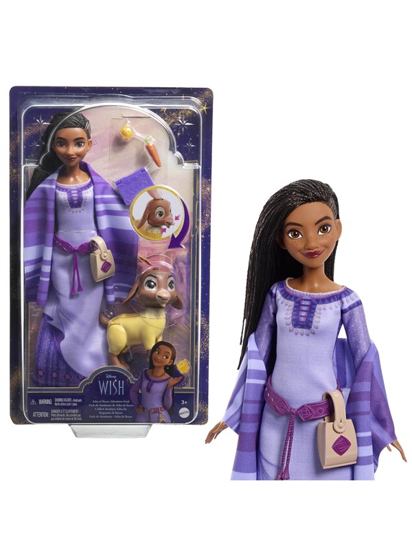 Disney Princess Wish Fd Hero Doll Travel Pack Hpx25