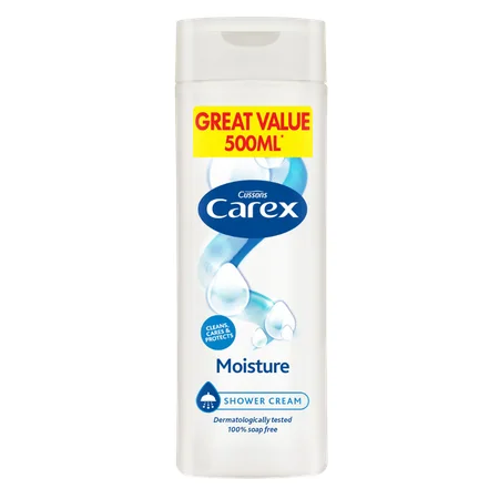 Carex Moisture Plus Shower Cream - 500ml