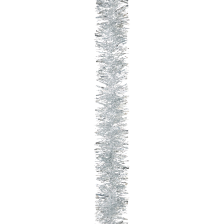 Juhlallinen hopea glitter seppele - 200x10cm