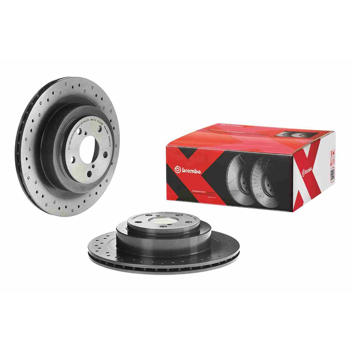 Jarrulevy BREMBO 09.B041.1X