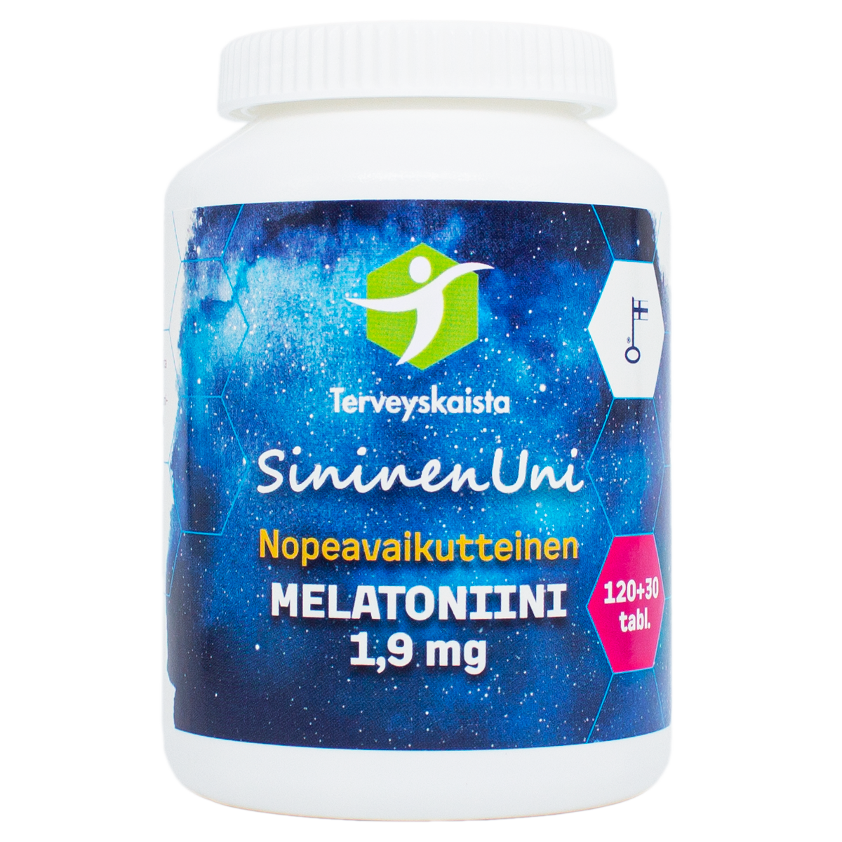 SininenUni-Melatoniini 1,9 mg 150 tabl