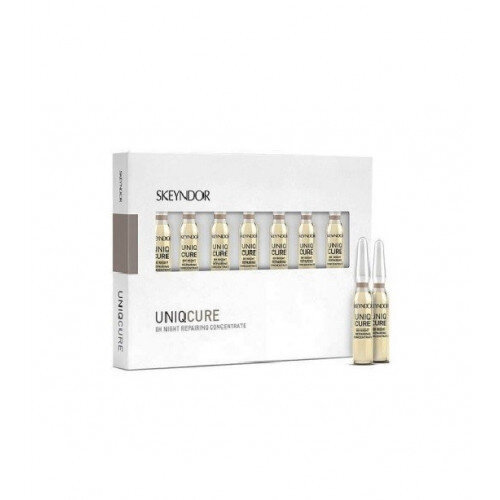 Skeyndor Uniqcure 8h Night Repairing Concentrate set