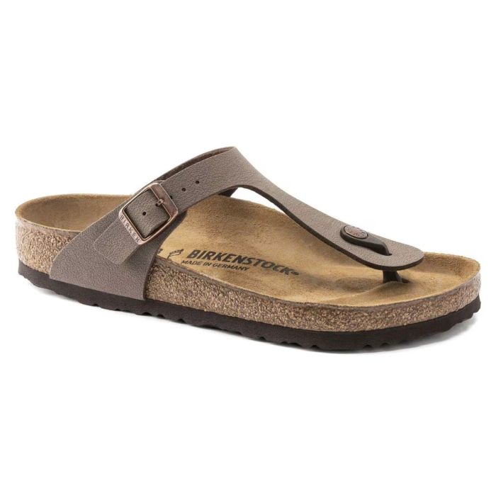 Birkenstock Gizeh Regular Birko-Flor Nubuck K. 41 Ruskea Unisex
