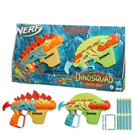 Hasbro Nerf Dino Squad Stego Duo Pack Dart-blasterit